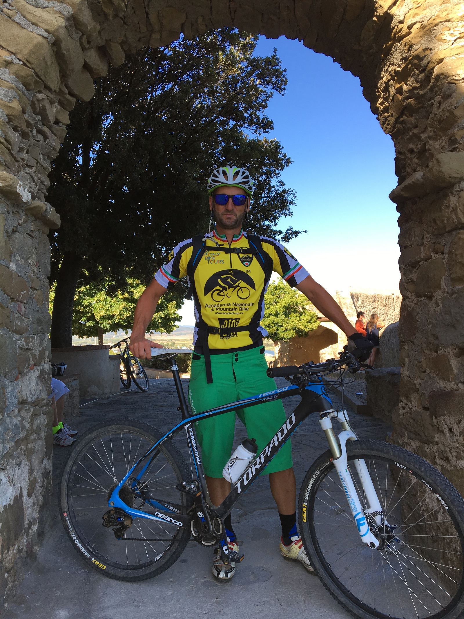 accompagnatore di mountain bike Emiliano Seri
